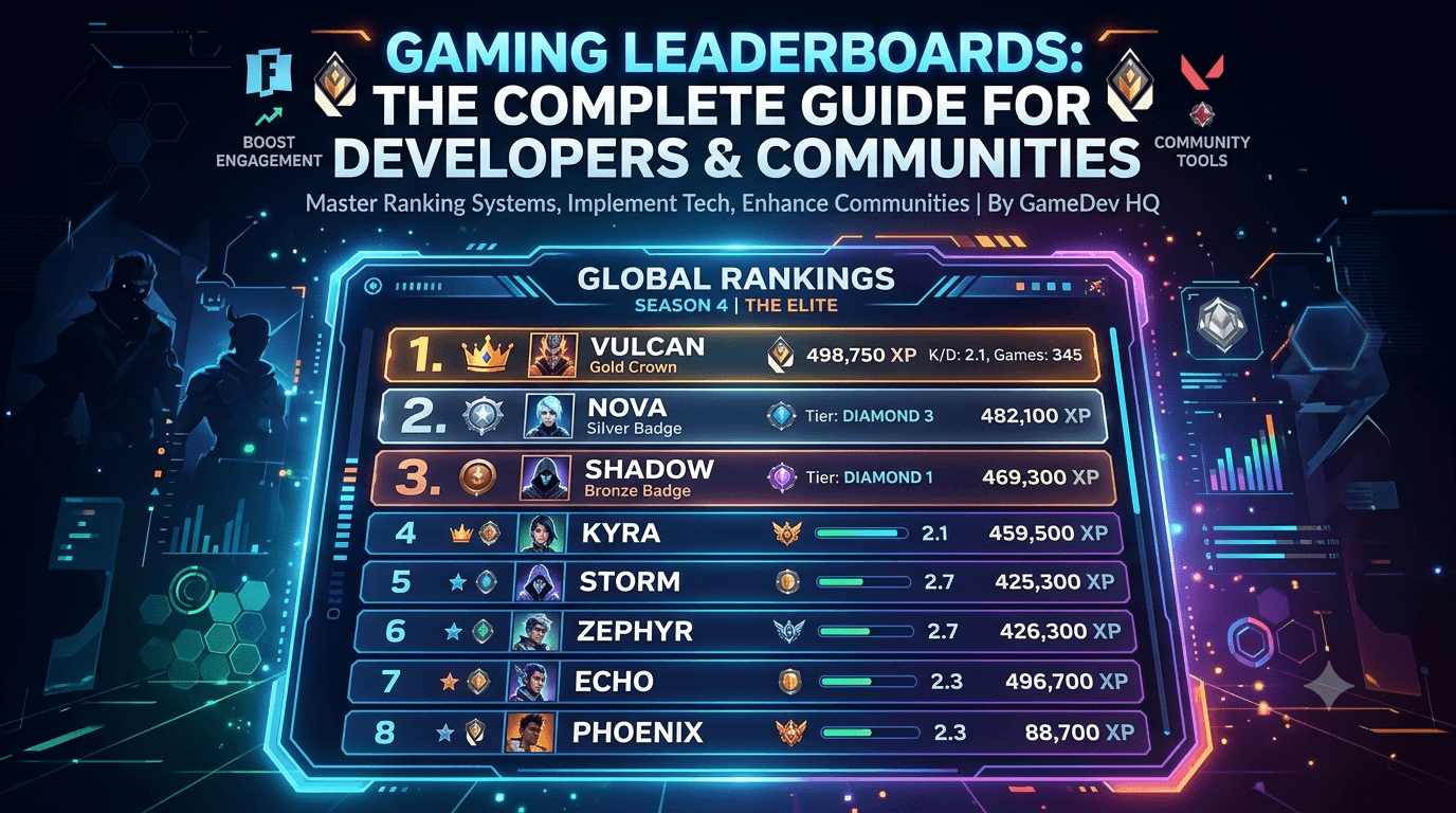 Computer Leaderboard Gaming Leaderboards: The Complete Guide for Developers and Communities ...